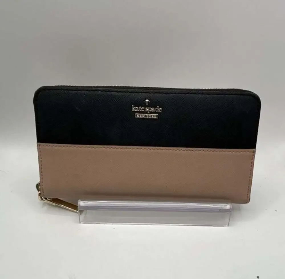Kate Spade Cameron Street Lacey Saffiano Leather Zip Around Wallet